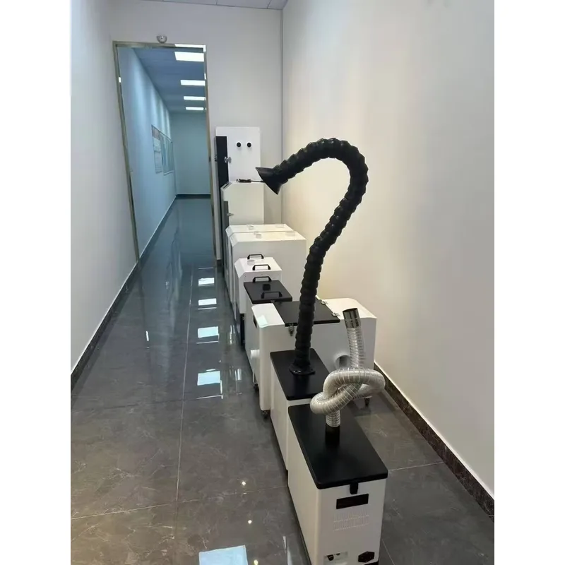 Industrial Laser Solder Iron - Sistema di Purificazione e Aspirazione Fumi