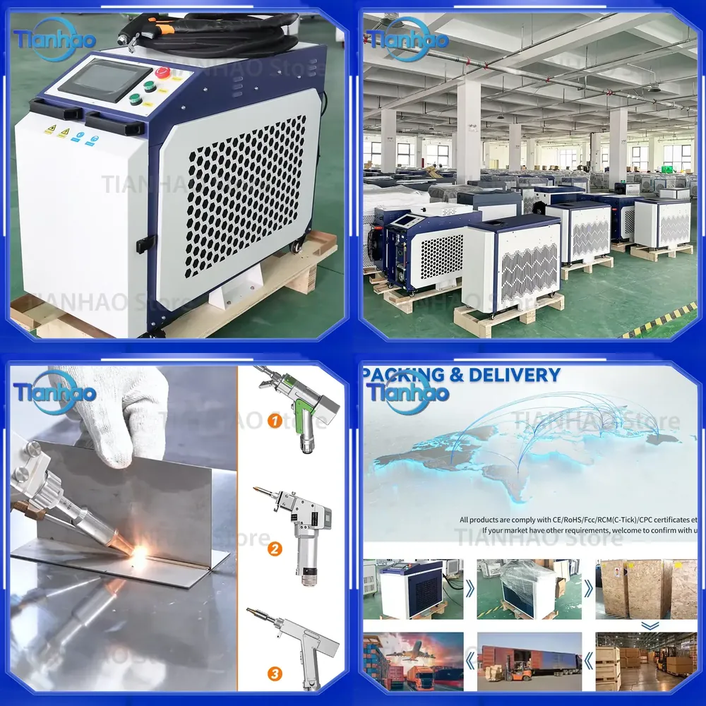 Industrial Laser Welding Tool - Macchina per Saldatura Laser 4 in