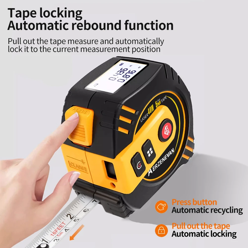 Industrial Laser Sensor - Misuratore Laser di Distanza 80m, Strumento