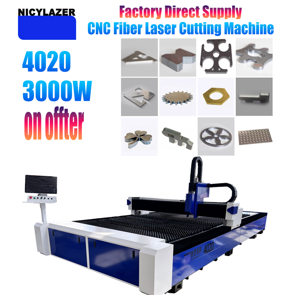 Industrial Laser For Sale - NICYLAZER CNC 3000W 4020 Macchina da