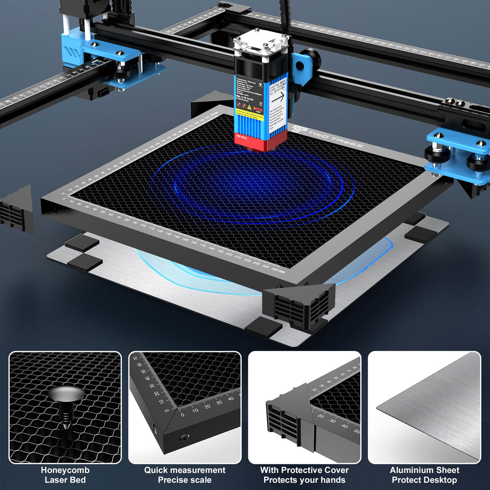 Tavolo di Lavoro a Nido d'Ape  - Industrial Laser Table recensione e prezzo
