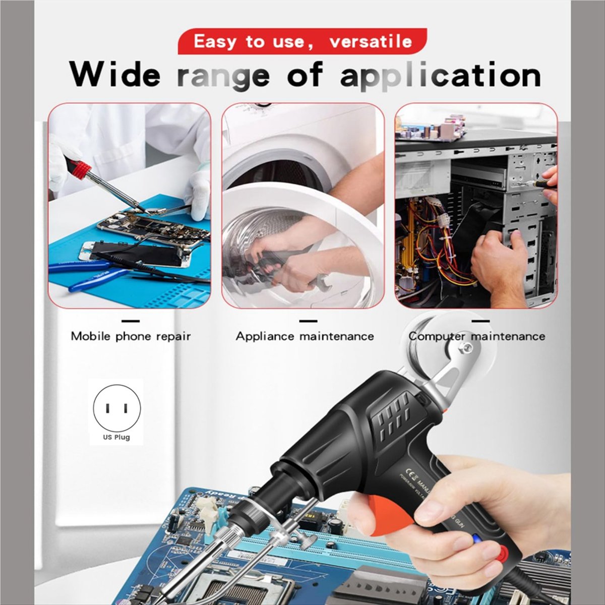 REST Ayyecoeeye Strumento di s - Industrial Laser Solder Iron recensione e prezzo
