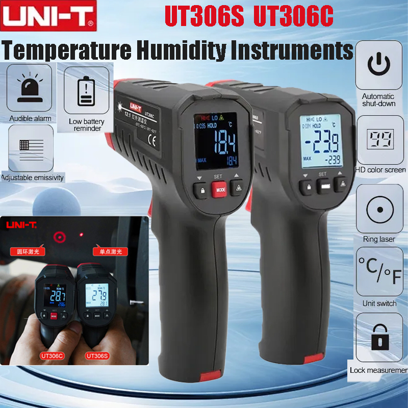 UNI-T UT306S UT306C Termometro - Industrial Laser Sensor recensione e prezzo