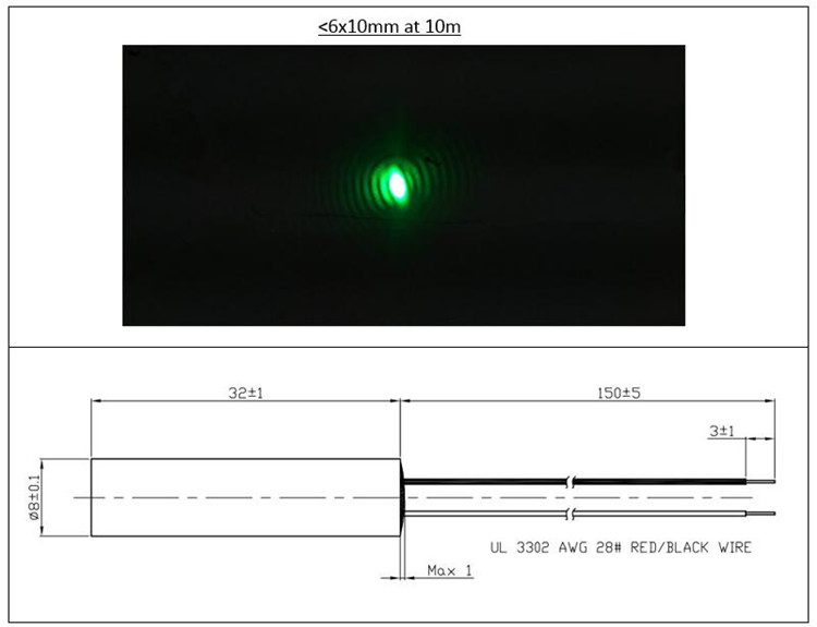Modulo Diodo Laser Verde D8x32 - Industrial Laser Operator recensione e prezzo