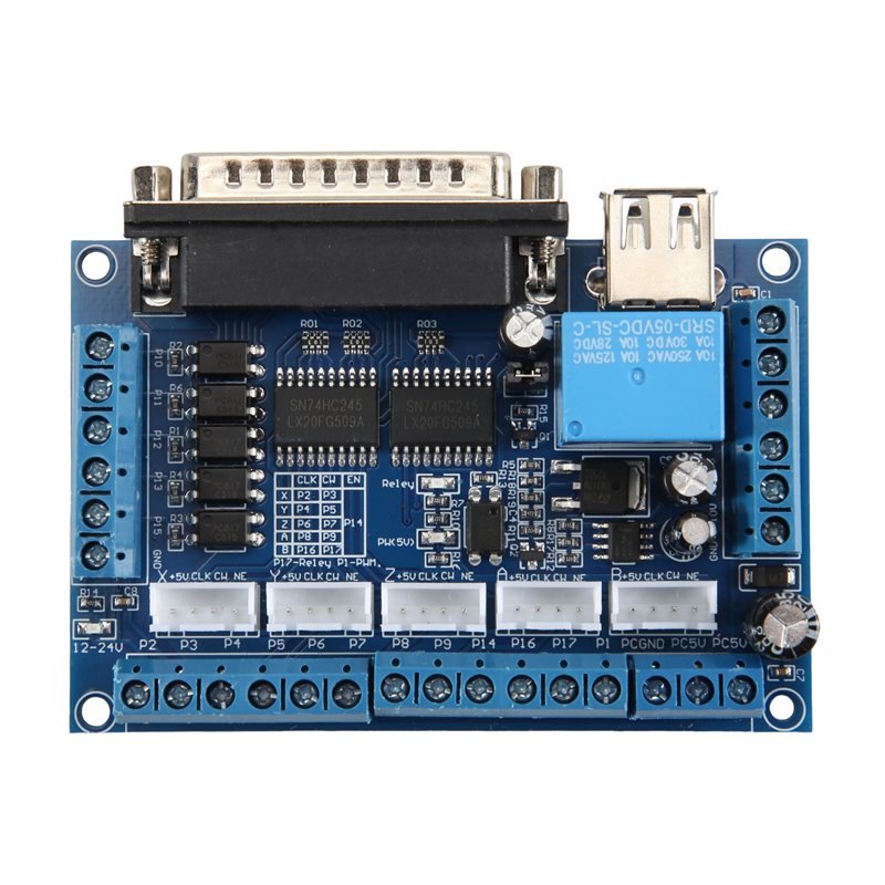 Scheda Driver AT05 per Macchin - Breakout Board Mach3 recensione e prezzo