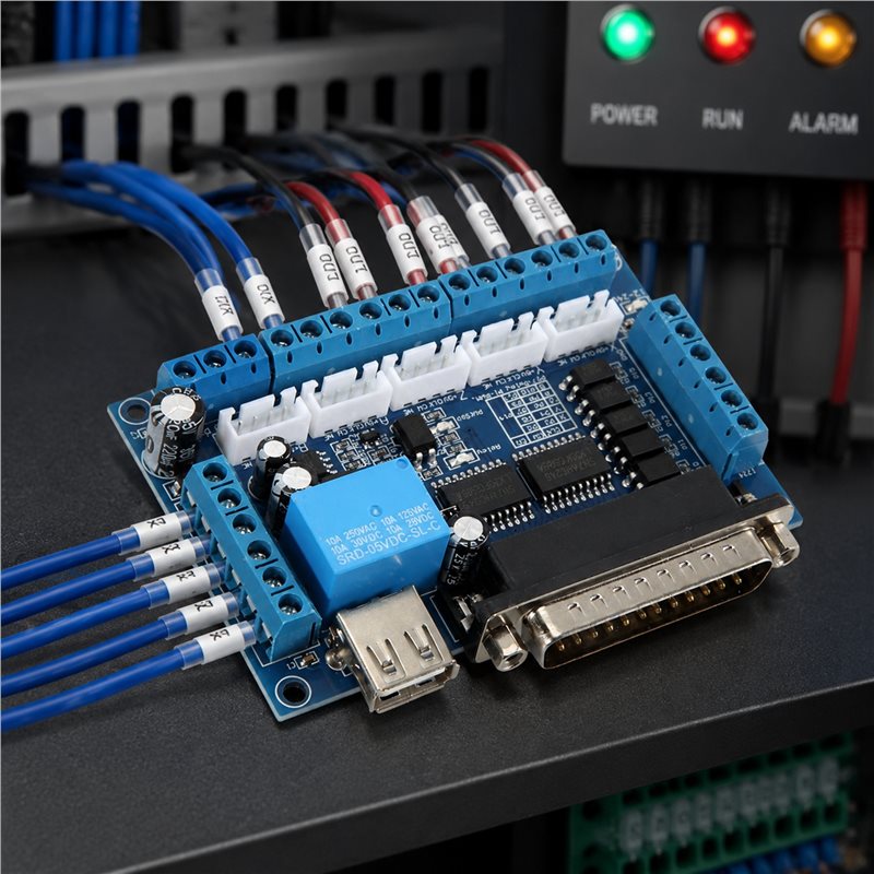 Scheda Driver AT05 per Macchin - Breakout Board Mach3 recensione e prezzo